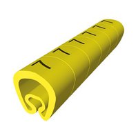 UNEX 1813-3 Señalización PVC plástico 7-18mm -3-amarillo