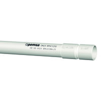 PEMSA 13050116 Tubo rígido enchufable RPVC 1250, IP44, DN16 en color Gris RAL 7035.