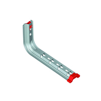 PEMSA 62021204 Soporte omega universal SPLUS para bandejas Rejiband® y Pemsaband® de 200 mm de ancho, mont