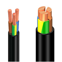 Rollo 100 mtrs. Manguera 3X1,5 mm² FLEXIBLE Libre de halógenos RZ1-K (AS)  1KV.