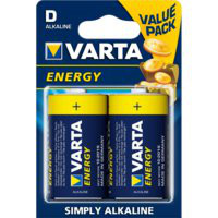 VARTA 04120229412 *Pila alcalina Energy LR20 D (Blíster 2u)