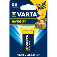VARTA 04122229411 Pila alcalina Energy 6LR61 (Blíster 1u)