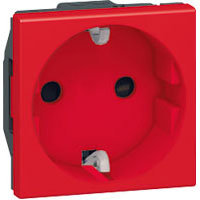 LEGRAND 077622 Toma 2x2P + TT lateral con obturador MOSAIC-II