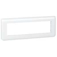 LEGRAND 078818 Marco horizontal MOSAIC-II 8 módulos blanco