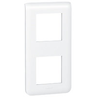LEGRAND 078822 Marco vertical MOSAIC-II 2x2 blanco