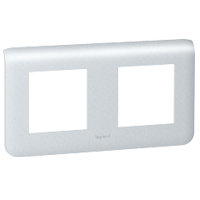LEGRAND 079004 MARCO HORIZONTAL MOSAIC-II 2x2 ALUMINIO 