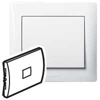 LEGRAND 777011 Tecla blanco con visor y discopictograma GALEA