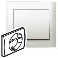 LEGRAND 777028 Tapa para toma 2P + TT espiga obturador GALEA blanco