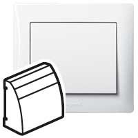 LEGRAND 777076 Tapa para soporte toma salida 60 GALEA blanco