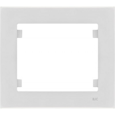 BJC 18011 Marco 1 elemento horizontal vertical serie Iris Plus blanco