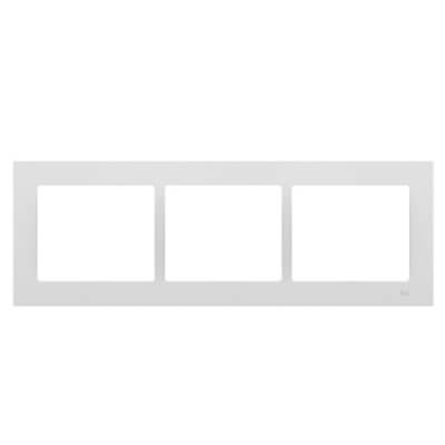 BJC 18013 Marco 3 elementos horizontal serie Iris Plus blanco