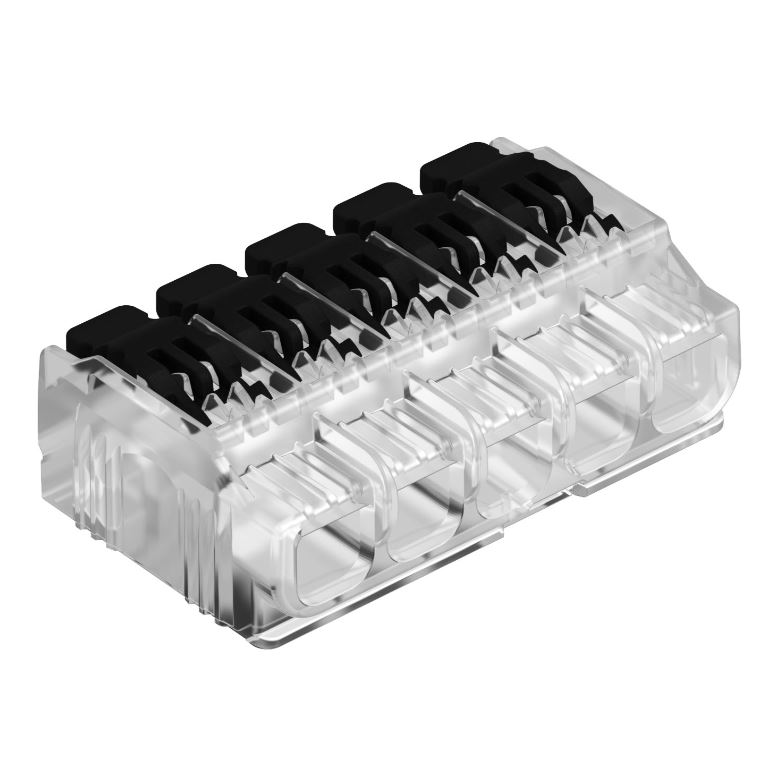 OBO-BETTERMANN 2054425 Terminal de conexión rápida 5 cables rígido/flexible 61 HSK45 0,2-4mm²