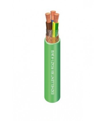 GENERAL CABLE. 20302937 Cable Exzhellent 1000V RZ1-K( AS)3G2,5 Clase 5 verde R100