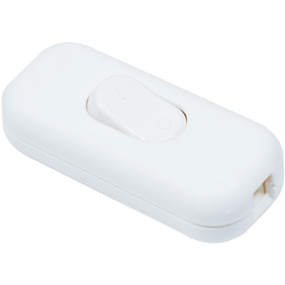 SILVER ELECTRONICS 49150 Interruptor de paso blanco