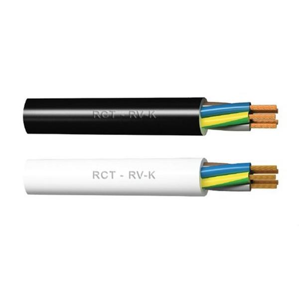 GENERAL CABLE. 62020150102 CBL.MANGUERA CPR RV-K 0,6/1KV 2x1,5 negro (rollo 25m)