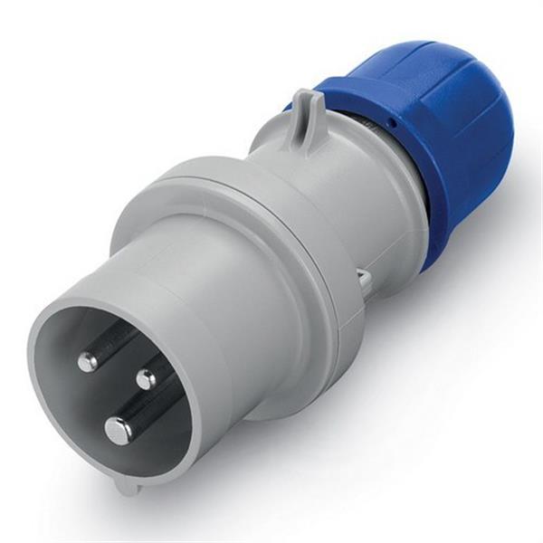 SCAME 213.1633 Clavija aérea 2P+T IP44 16A 200-250V corriente alterna