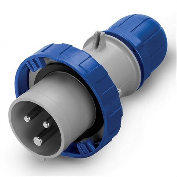 SCAME 218.1633 Clavija aérea 2P+T IP66/IP67 16A 200-250V