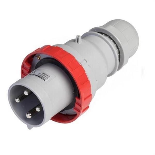SCAME 218.6336 Clavija aérea 3P+T IP66/IP67 63A 380-415V