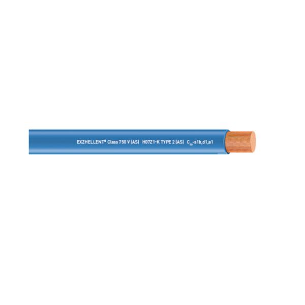 GENERAL CABLE. 8801006054 CBL.LIBRE HALOG. CPR 1x6mm2 (Rollo 50m) AM-VD