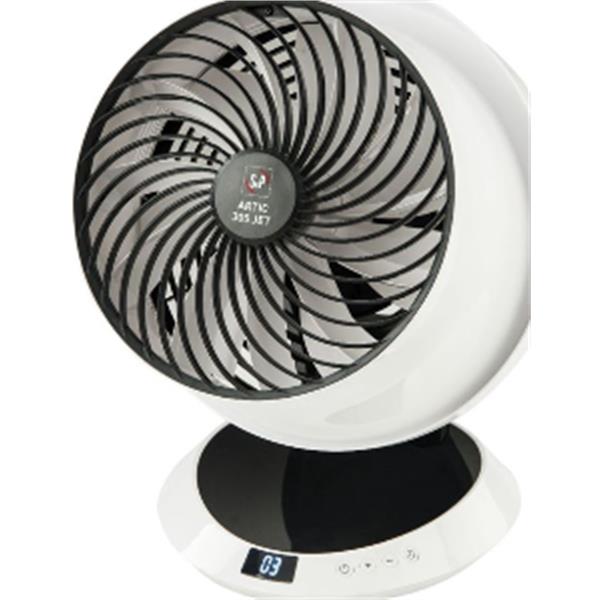 S & P 5301976500 Circulador de aire de suelo ARTIC-305 JET 30W hélice 270mm blanco y negro