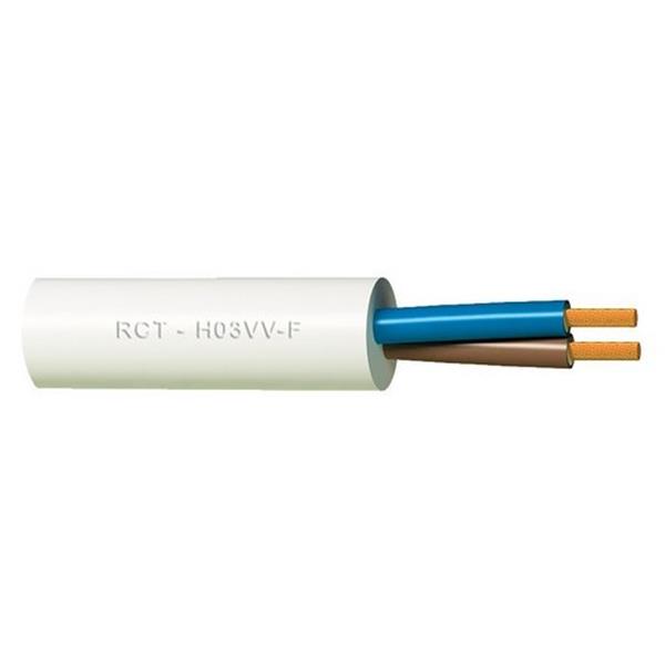 GENERAL CABLE. 4002005065 CBL.MANGUERA BLANCA CPR H05VV-F 2x0,5mm2
