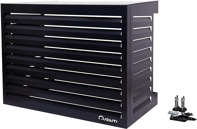 QVENTI CAL115BA CARCASA AIRES ACONDICIONADOS BASE ANTRACITA 115X85X57 CM