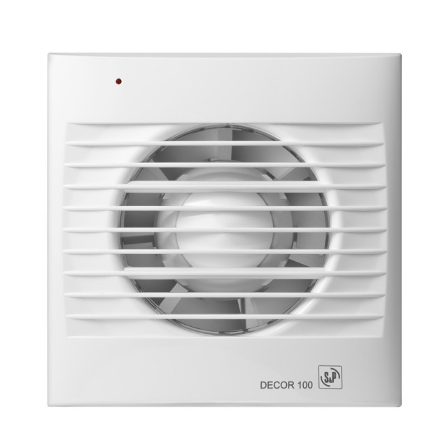 S & P 5210002100 Extractor baño/aseo DECOR-100CR 2500rpm 13W
