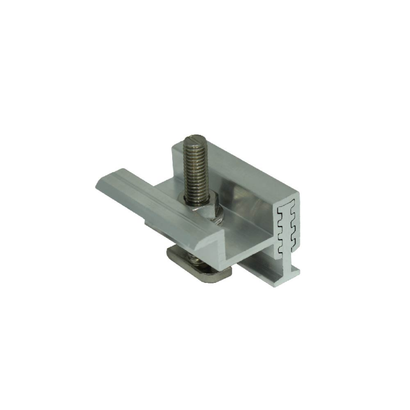 CELO EBDA Grapas finales para paneles de 30/35/40 mm de aluminio (bolsa 4 unidades)