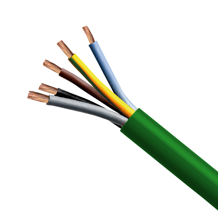 GENERAL CABLE. 8602001095 CBL.LIBRE HALOG. CPR H05Z1Z1-F 2X1 VERDE Rollo 100m