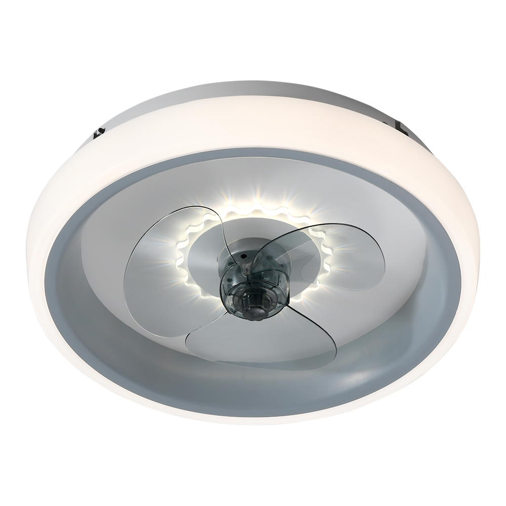 CONALUX IBIZA-G Ventilador gris 48W CDC (motor DC)