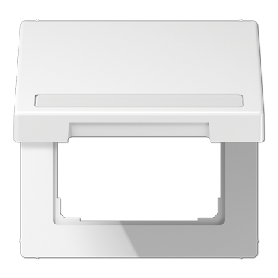 JUNG LS990BFNAKLWW Tapa abatible con muelle de retroceso símbolo LAN LS990BFNAKLWW LS blanco alpino