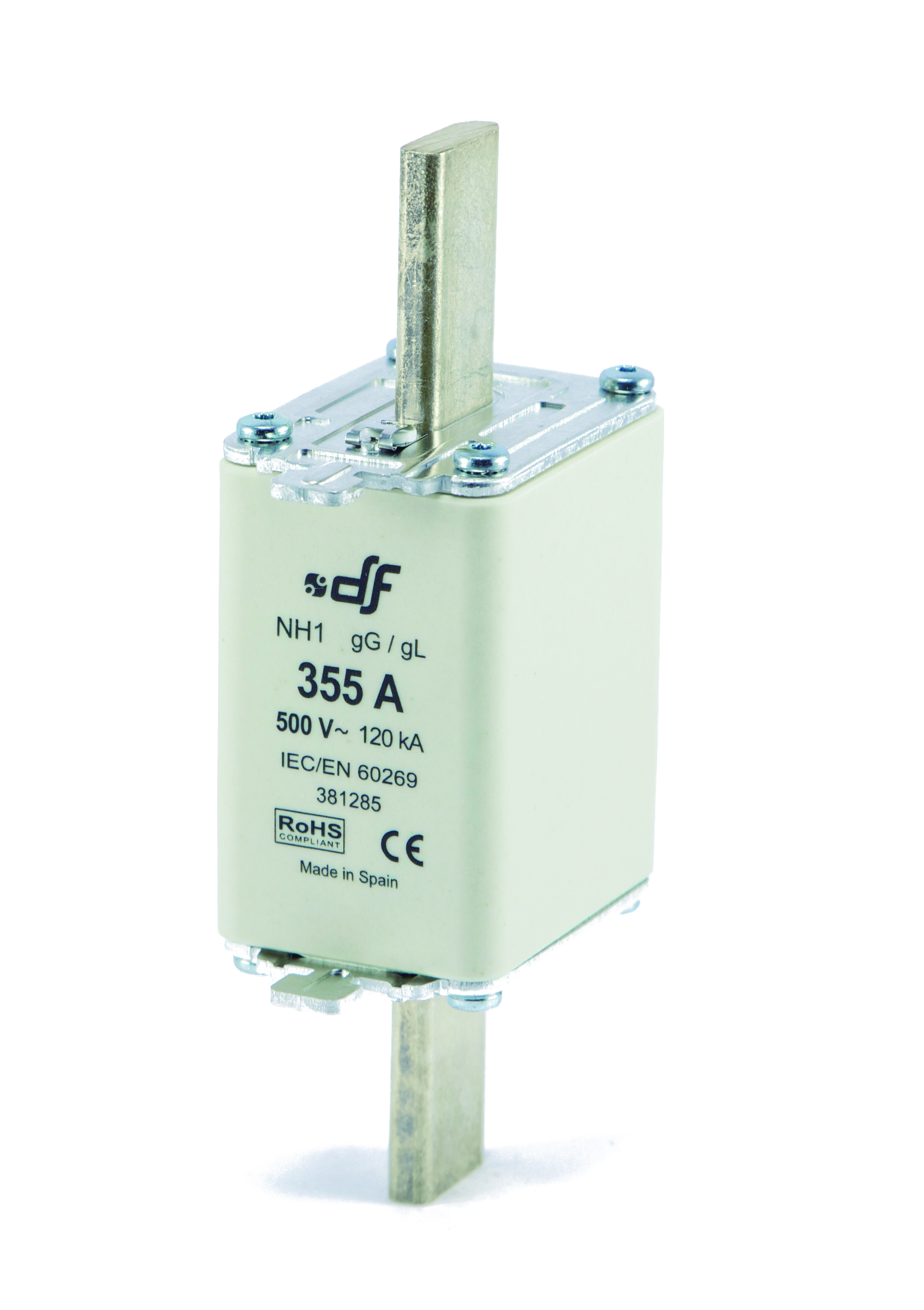 DF 381260 Fusible NH-1 gG 200A 500V con indicador superior