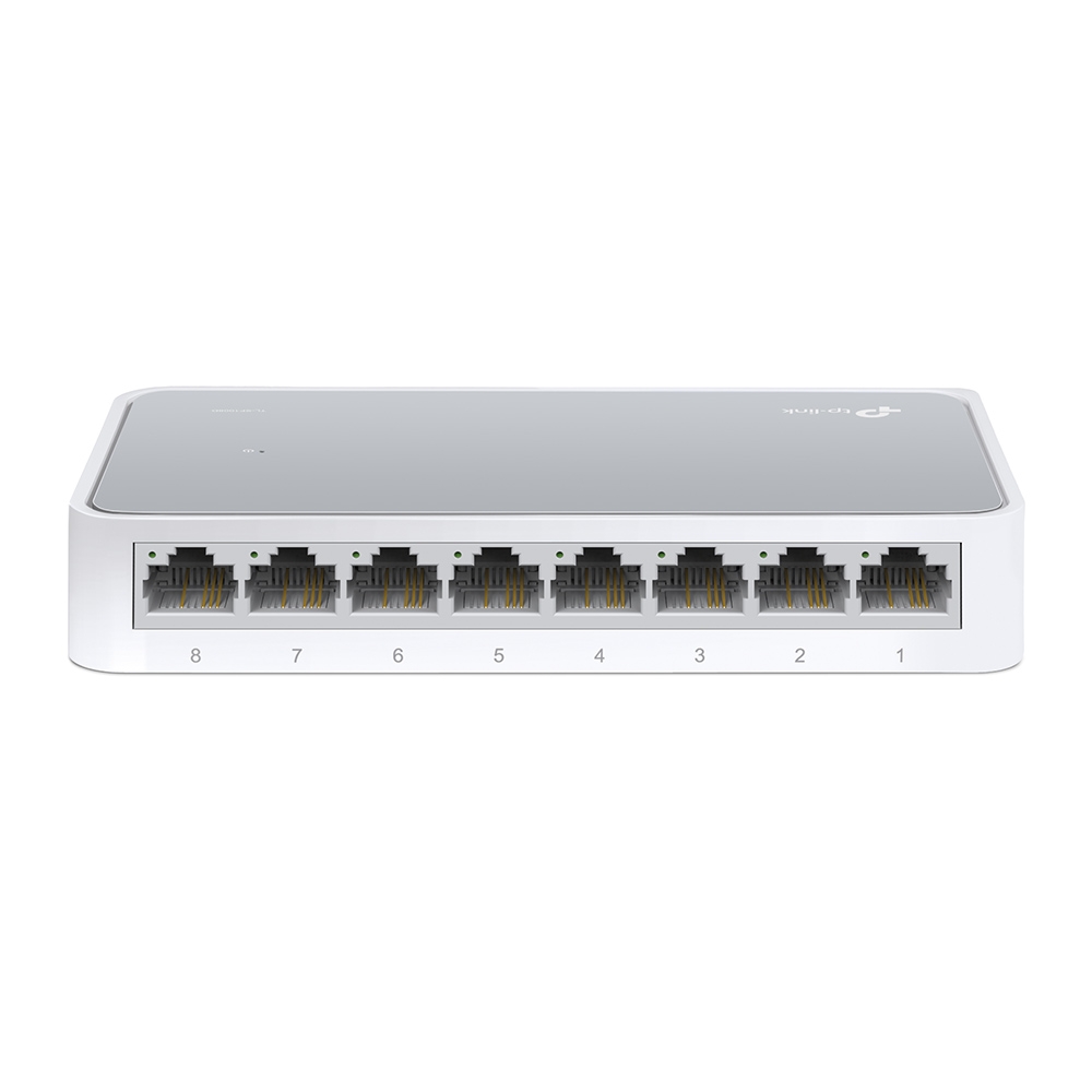 TP-LINK TL-SF1008D *SWITCH DE SOBREMESA MINI DE 8 PUERTOS 10/100M RJ45, CARCASA DE PLASTICO