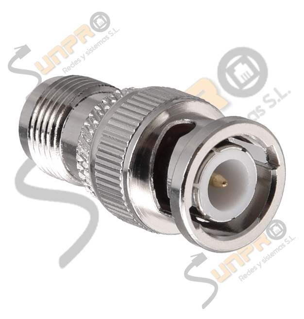SUNPRO AD1128 ADAPTADOR BNC GRIMPAR BARRILETE M-M