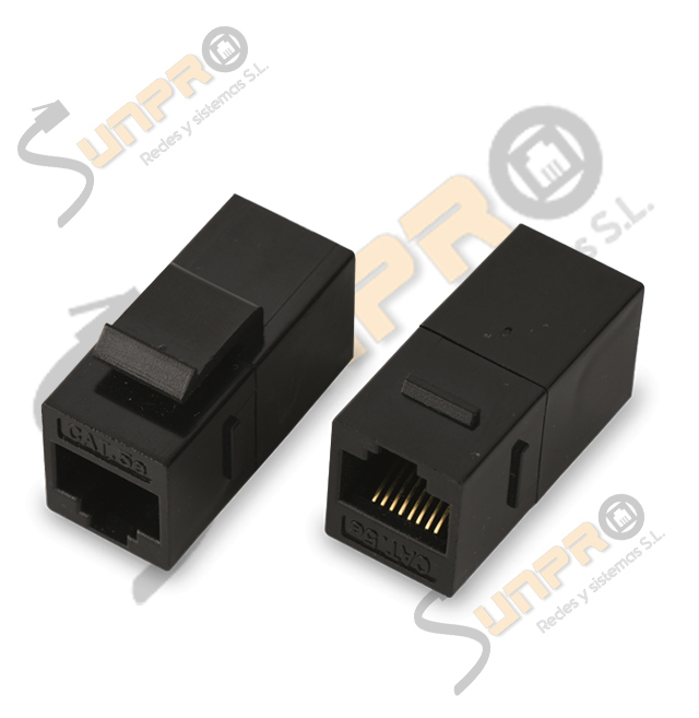 SUNPRO ADHHC5 ADAPTADOR KEYSTONE RJ45 CAT.5E UTP H/H