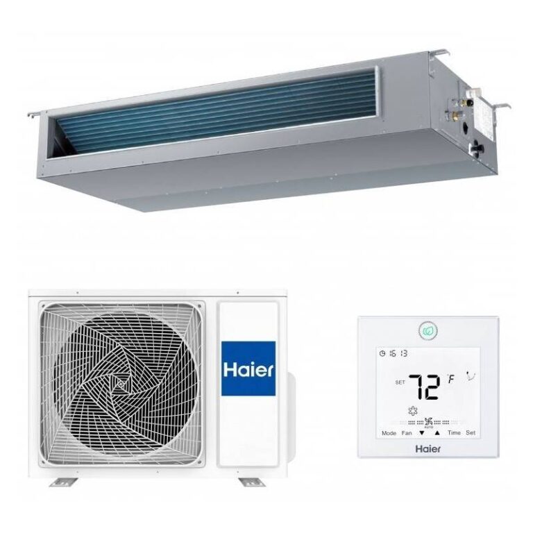 HAIER Conductos Slim 71 HC Conjunto residencial conductos slim 71 HEALTH-CONNECT+ MANDO