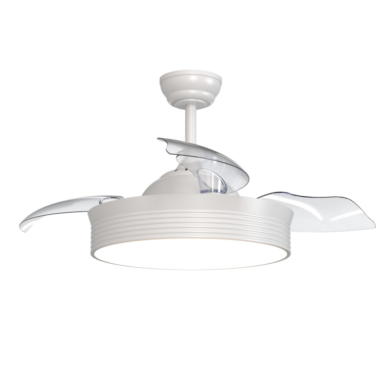 SULION 2181882 VENT.BOMBAY FIESTA DC LED 36W BL MDO.3600lm 3000K-4000K-5000K