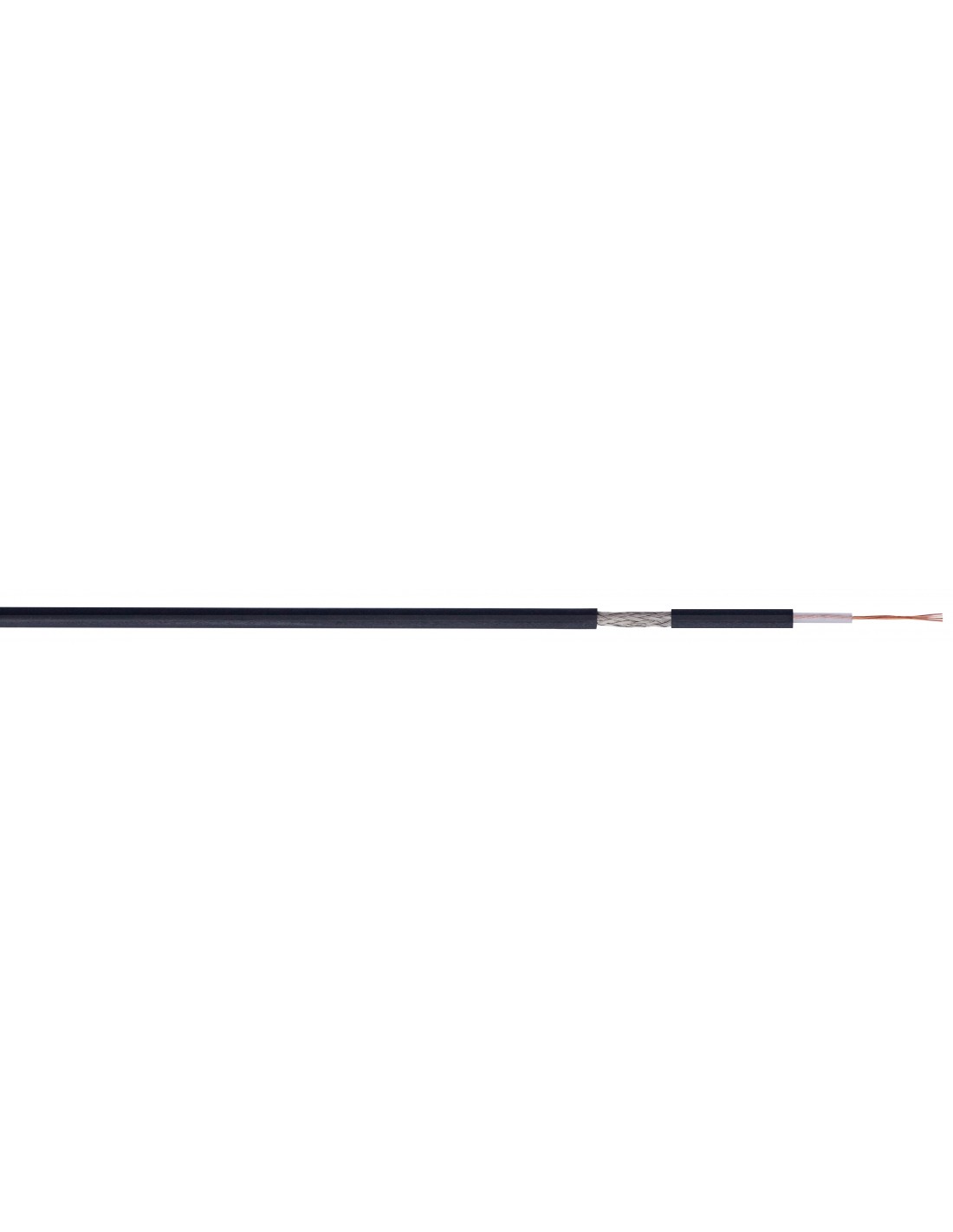 GESCABLE 75CPTRG0107R25 Cable coaxial RG-174 MIL C 17 F (Rollo 100m) (Eca)