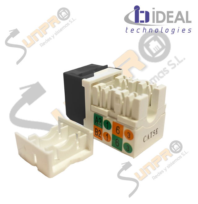 SUNPRO CNH5E9 *CONECTOR UTP RJ45 HEMBRA KEYSTONE CAT5E