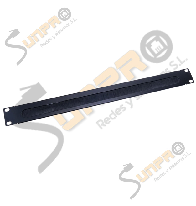 SUNPRO PAC1 PANEL GUIA CABLES 19" CON CEPILLA