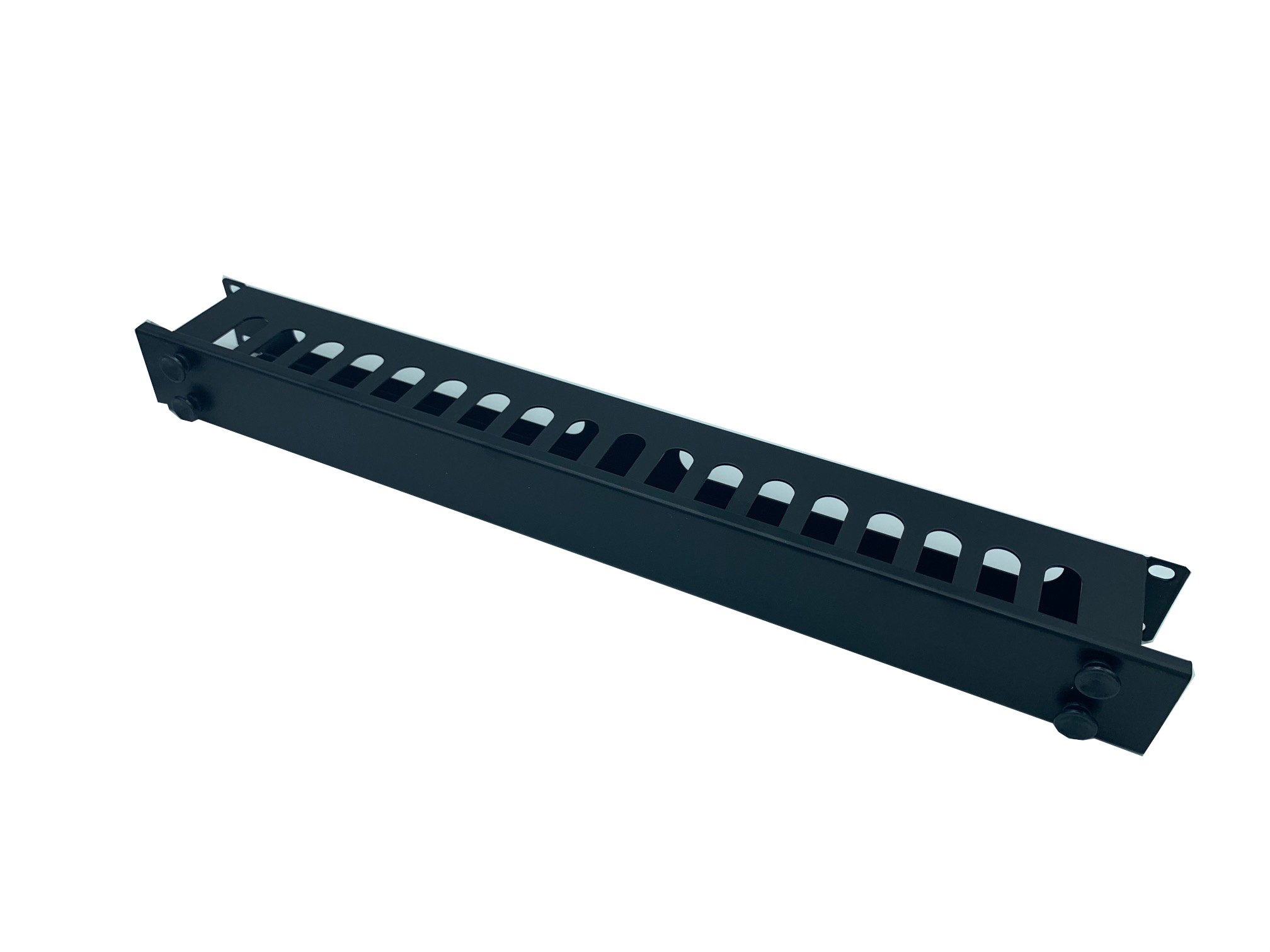 SUNPRO PAS7 PANEL GUIA CABLES 19"CON TAPA NEGRO