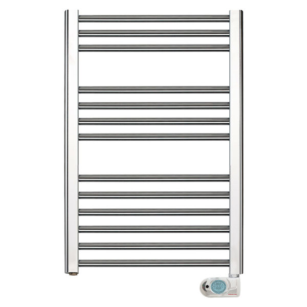 GABARRON 50100022 Radiador toallero eléctrico TBC-8K de baño digital programable 300W 87x50x8cm cromado